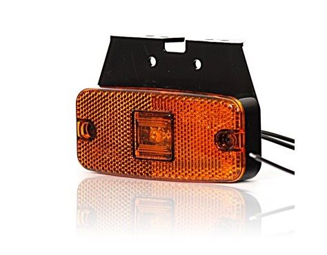 Sidemarkering Orange 12/24V  "Hella-model"